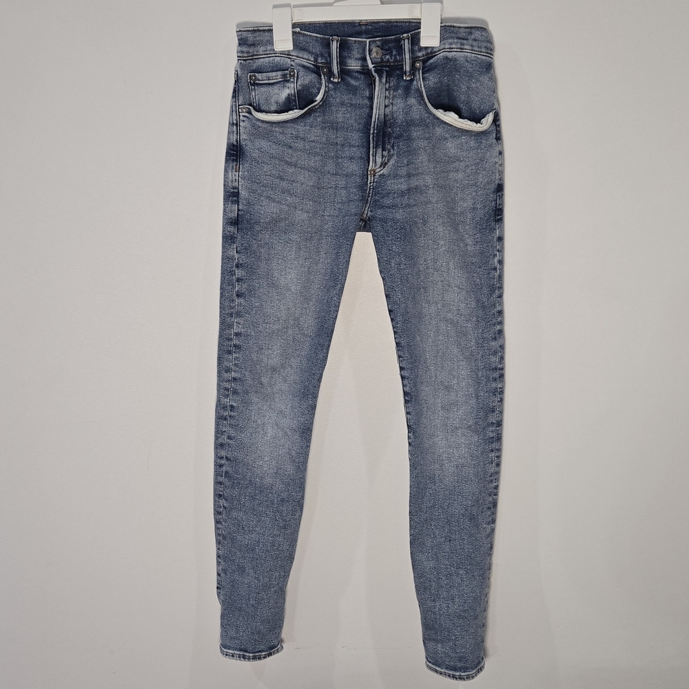 GAP Sz 31/32 Skinny GapFlex Max Jeans - Light Blue Denim